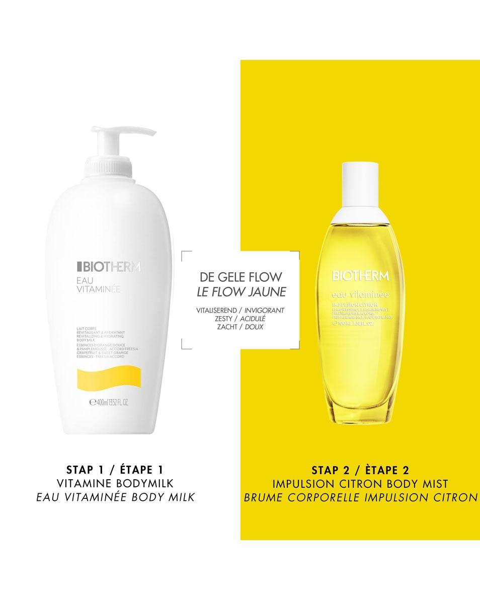 BIOTHERM Eau Vitaminée Impulsion Citron Brume Corps Rafraîchissante Agrumes – Notes de Citron, Freesia, Jasmin & Musc Blanc 100 ML 4