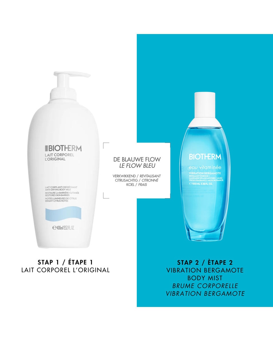 BIOTHERM Eau Vitaminée Vibration Bergamote Brume Corps Rafraîchissante – Notes de Bergamote, Mandarine, Gingembre & Musc Blan 100 ML 4