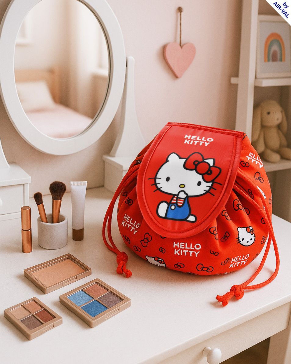 DISNEY HELLO KITTY Hello Kitty Coffret Cadeau avec Eau de Toilette 50 ml, trousse de maquillage et vernis à ongles 3 ST 2