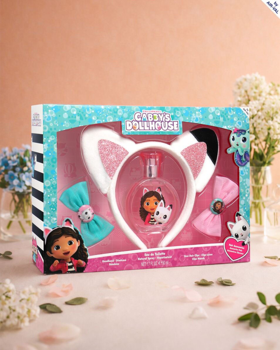 DISNEY GABBY'S DOLLHOUSE Gabby's Dollhouse Coffret Cadeau avec Eau de Toilette 50 ml, bandeau et accessoires pour cheveux 3 ST 2