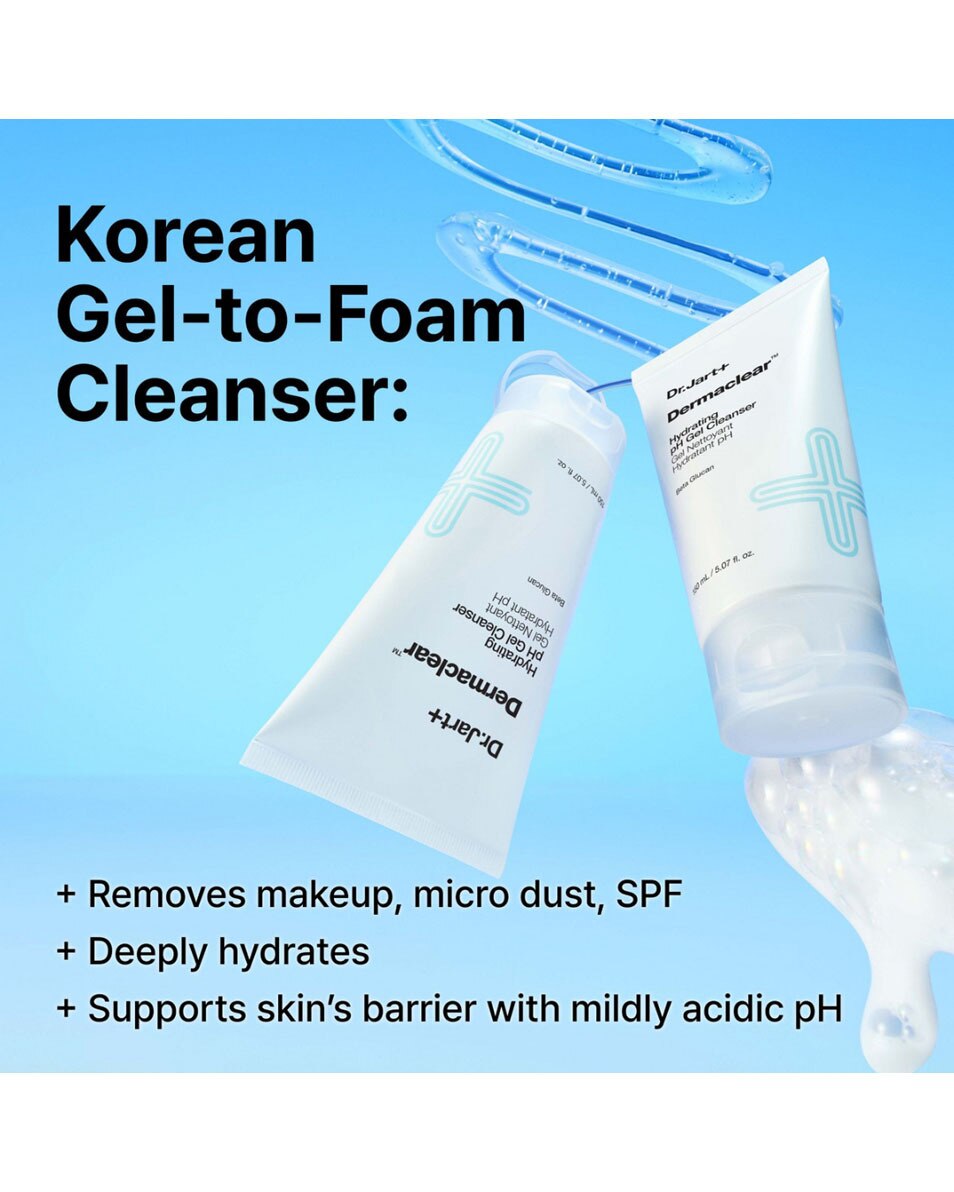 DR JART+ Dermaclear Hydrating pH Gel Cleanser Gel Nettoyant Hydratant pH 30 ML 4