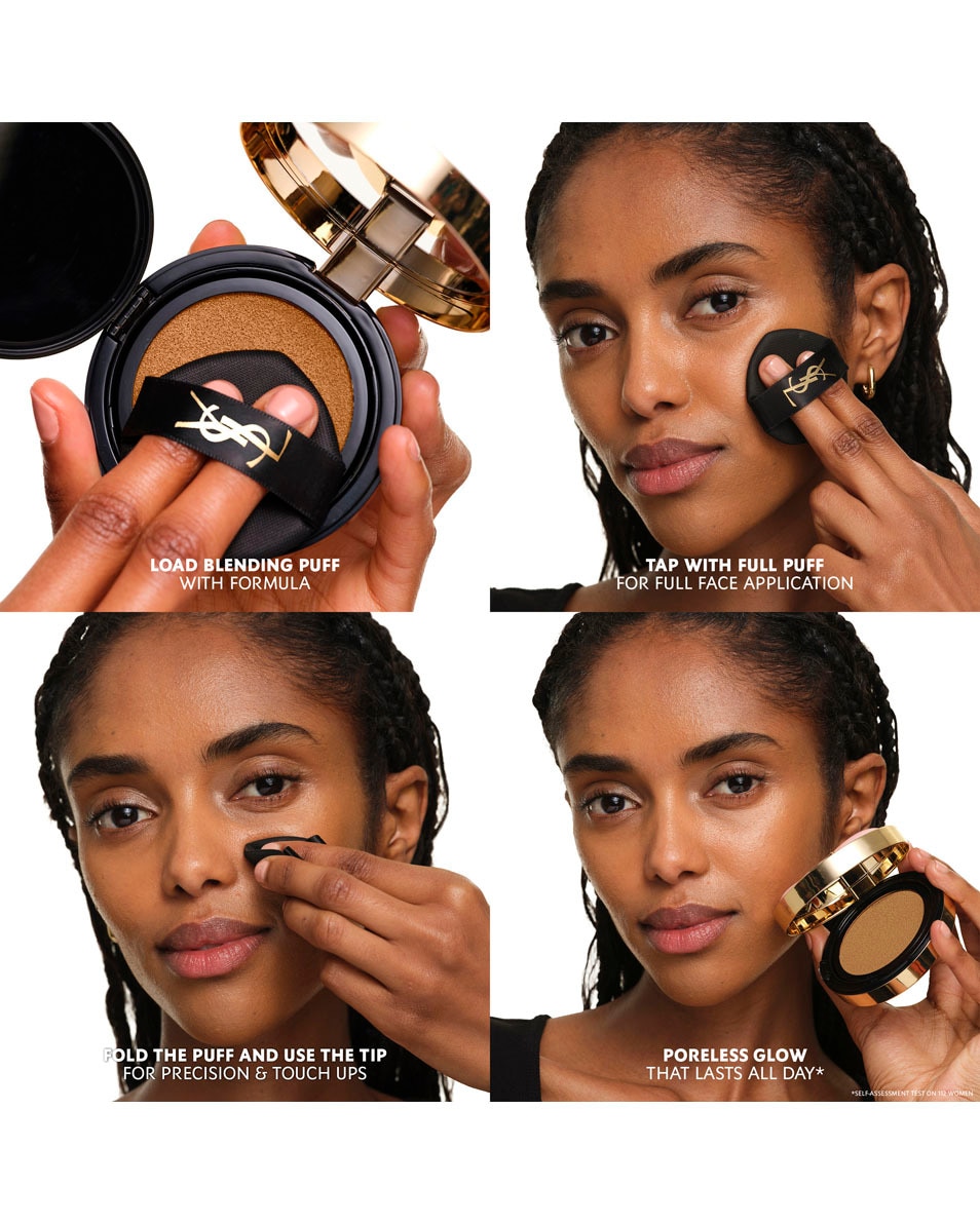 YVES SAINT LAURENT Skin Affair Cushion Foundation MW8.5 4