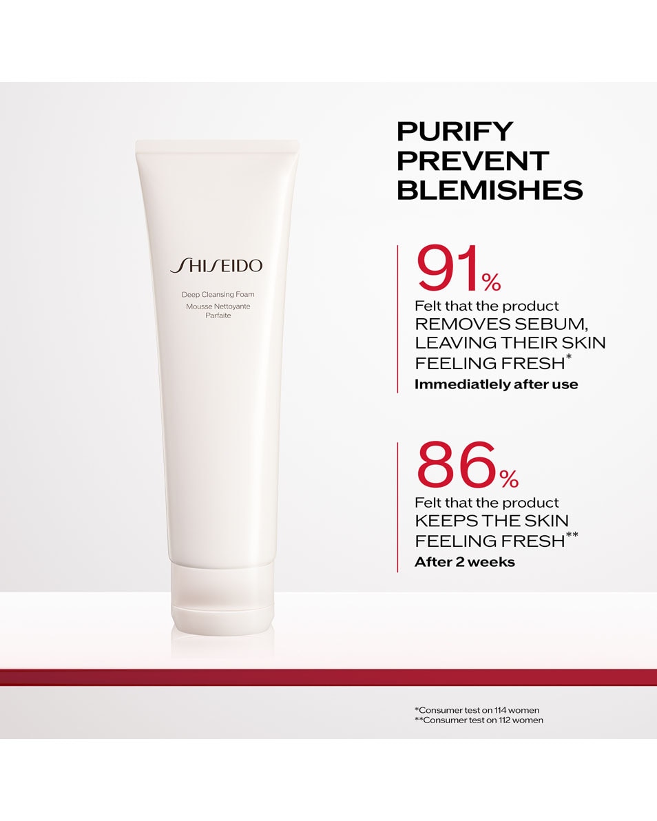 SHISEIDO Daily Essentials Mousse Nettoyante Parfaite 125 ML 4