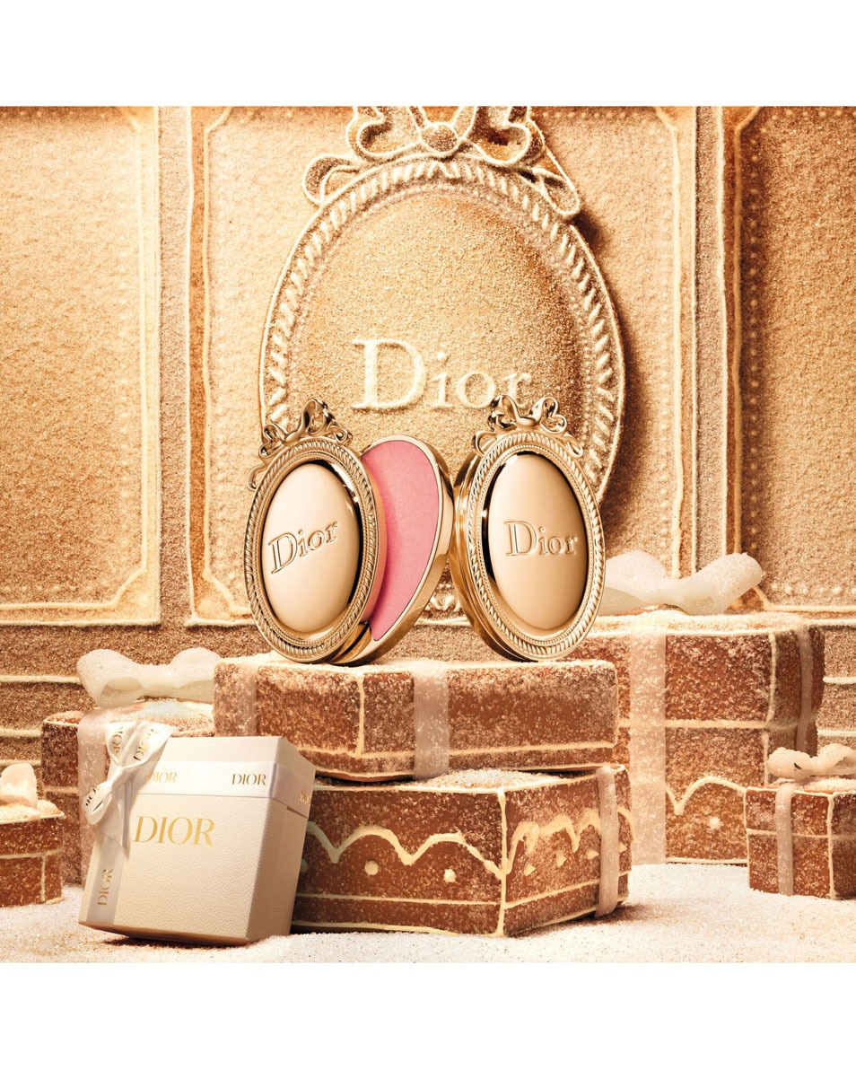 DIOR Dior Médaillon Baume à lèvres hydratant 24 h - fini pailleté 001 Crystal Pink 4
