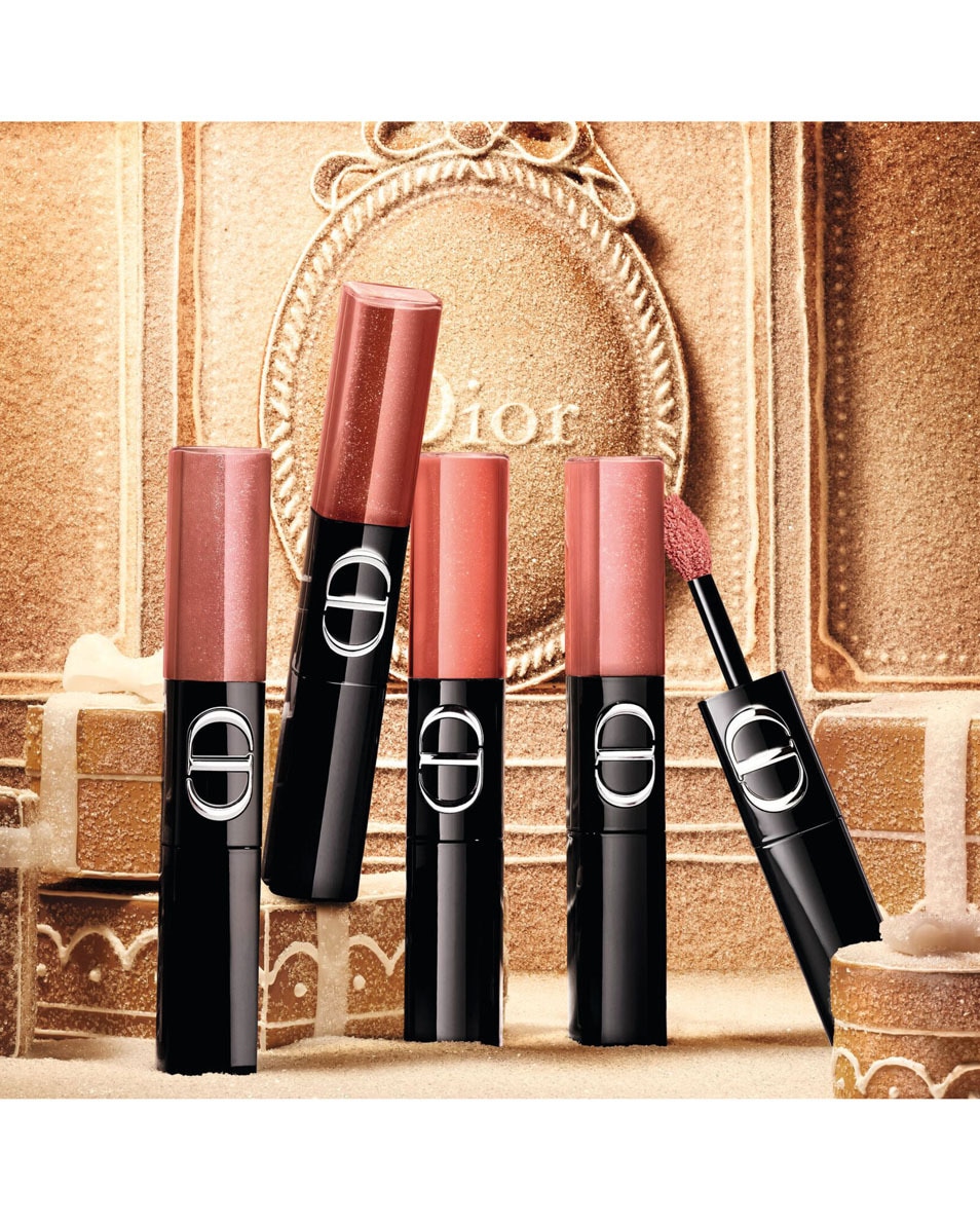DIOR Rouge Dior Sequin Liquid Duo - Limited Edition Duo rouge à lèvres liquide 100 Sweet Nude 4