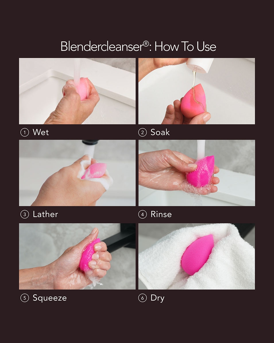 BEAUTYBLENDER Blendercleanser Liquid Lavender Nettoyeur de brosses 150 ML 4