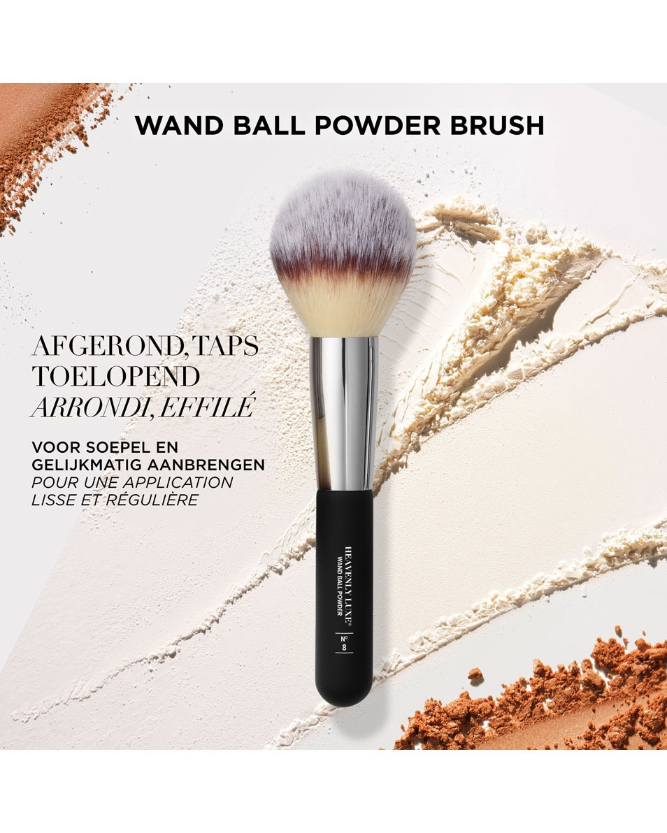 IT COSMETICS HEAVENLY LUXE™ WAND BALL POWDER BRUSH #8 PINCEAU POUDRE 1 ST 5
