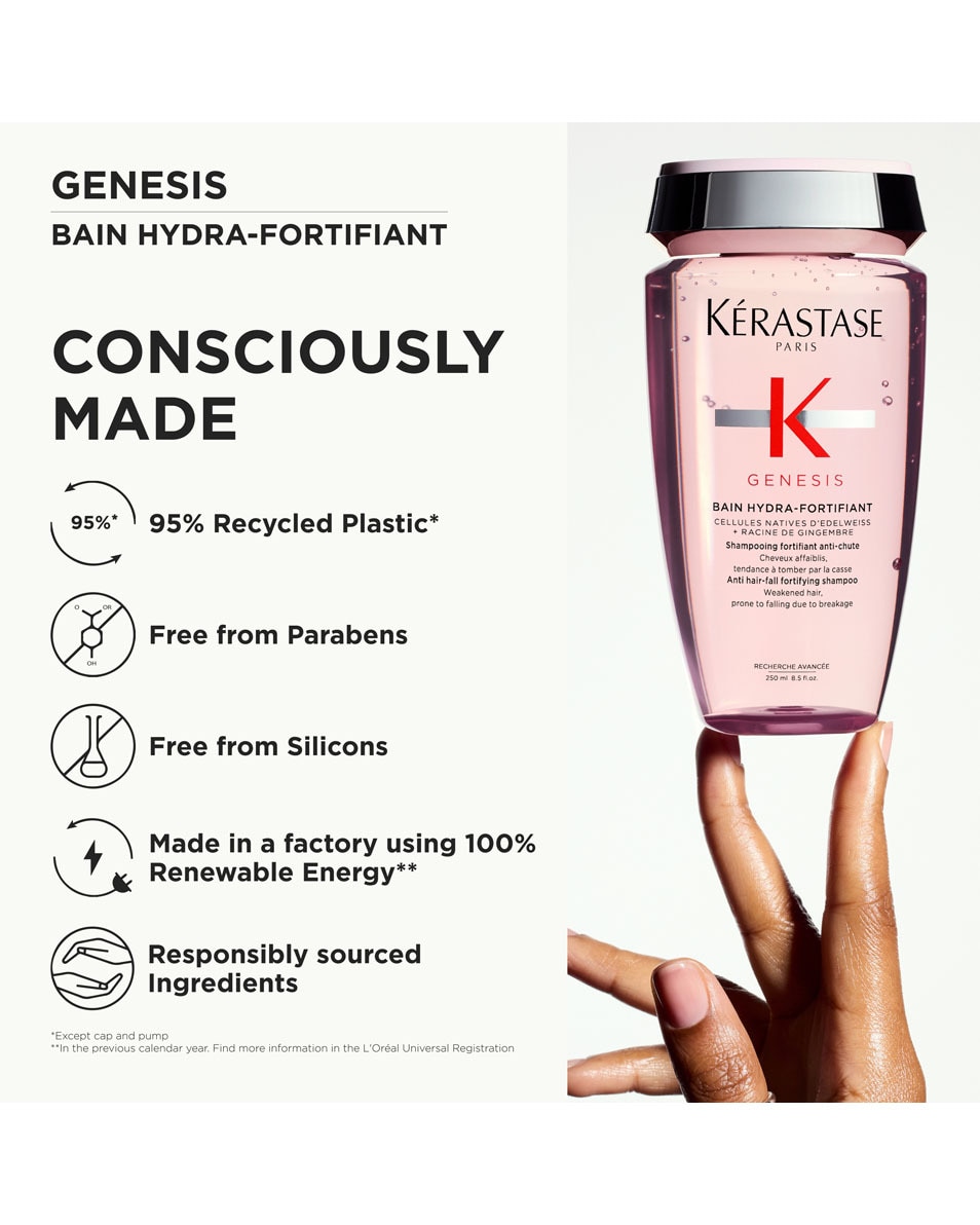 KÉRASTASE Genesis Bain Hydra-Fortifiant Shampoing fortifiant anti-chute 250 ML 5