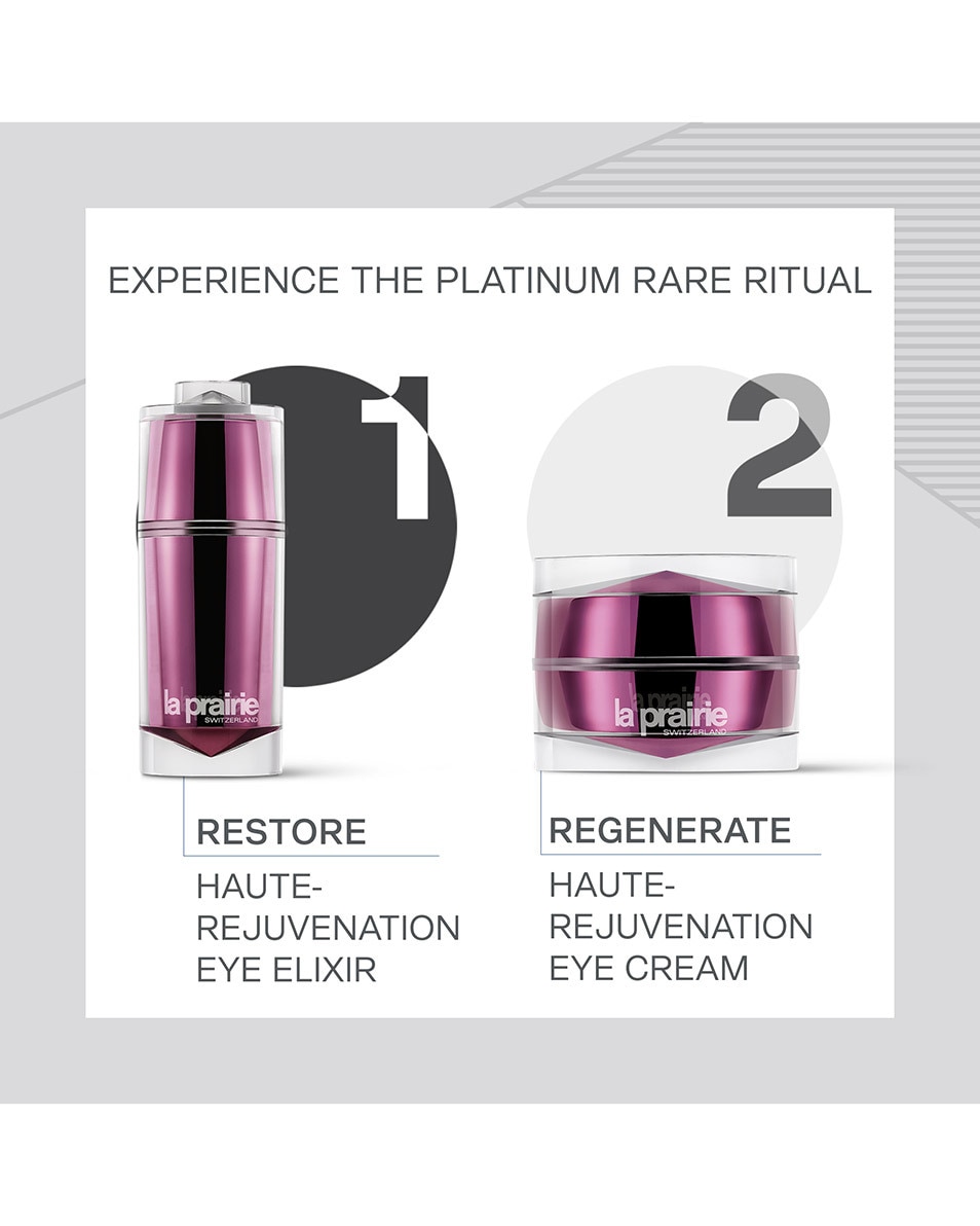 LA PRAIRIE PLATINUM RARE HAUTE-REJUVENATION ÉLIXIR YEUX, SÉRUM POUR LE CONTOUR DES YEUX 15 ML 5