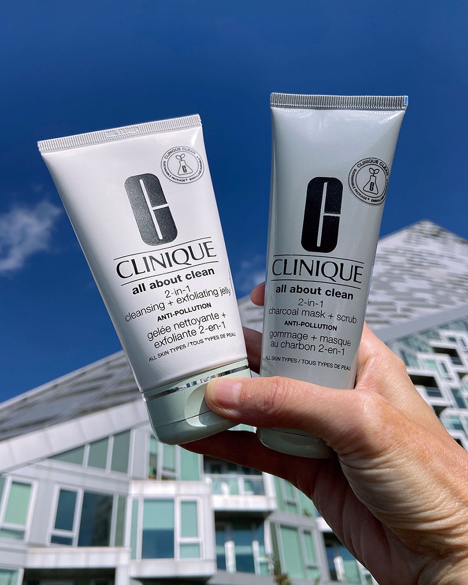 GOMMAGE & MASQUE AU CHARBON 2 EN 1 - PURIFIANT - TOUS TYPES DE PEAUX