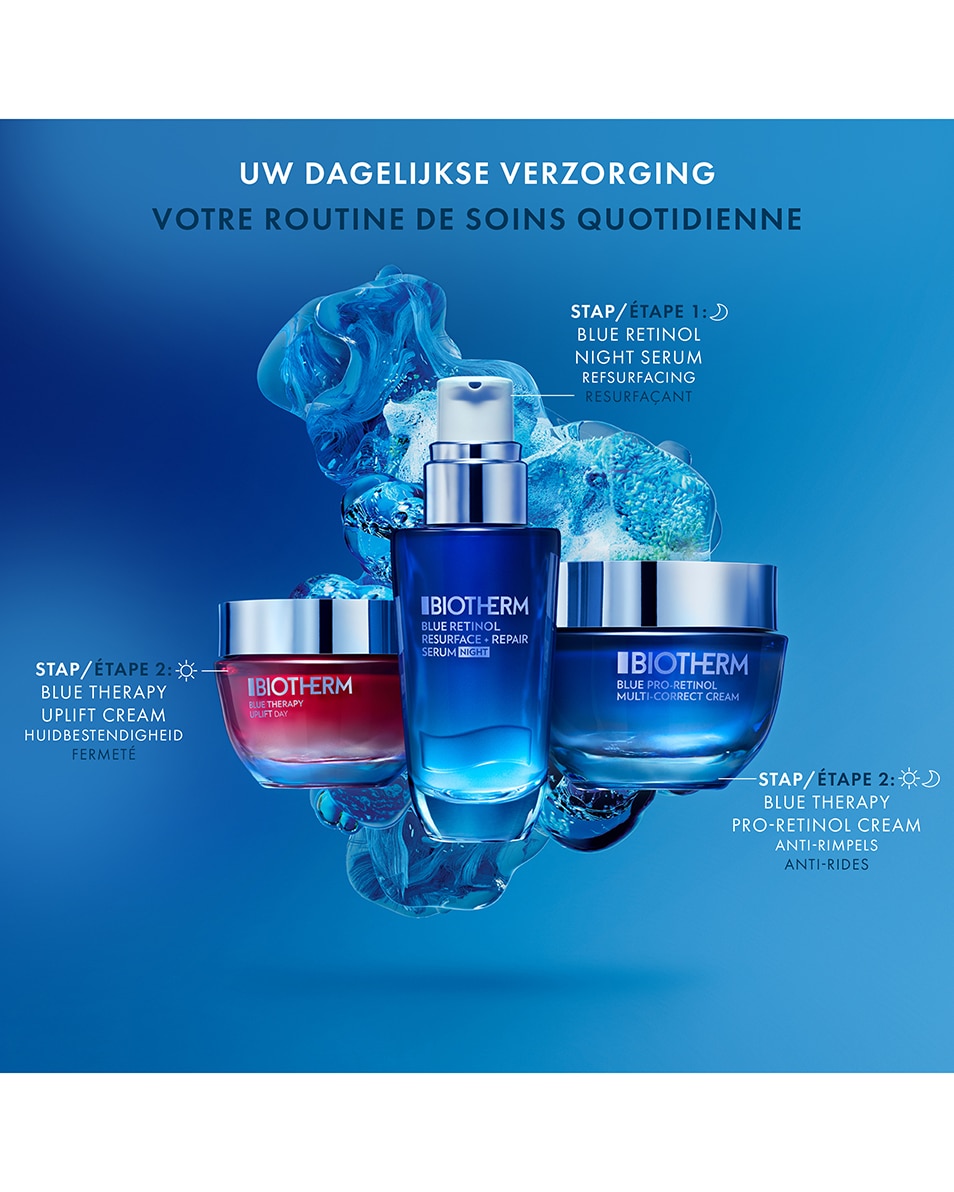 BIOTHERM BLUE RETINOL NIGHT SERUM SOIN DU VISAGE