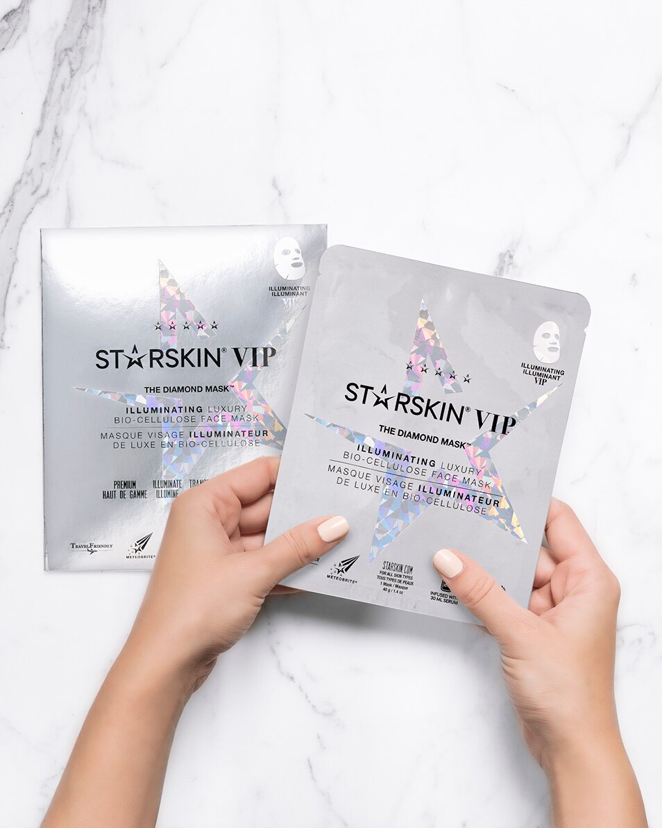 THE DIAMOND MASK™ ILLUMINATING BIO-CELLULOSE FACE MASK