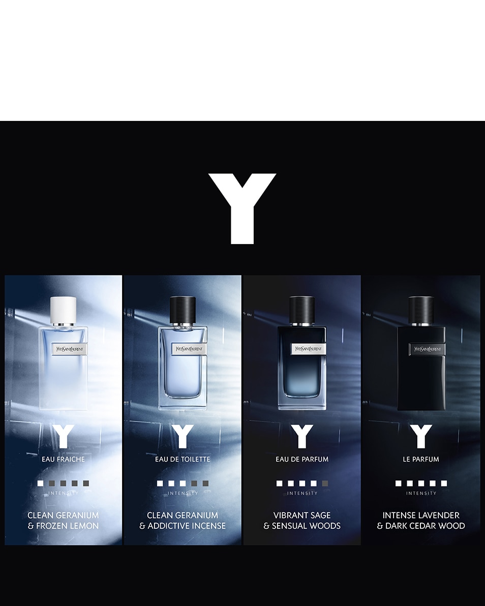 YVES SAINT LAURENT Y EAU DE TOILETTE HOMMES 100 ML 5