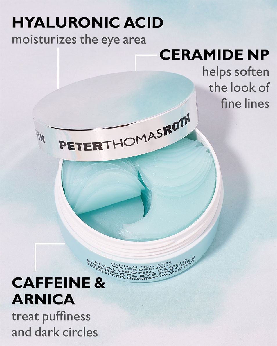 PETER THOMAS ROTH WATER DRENCH™ HYALURONIC CLOUD HYDRA-GEL EYE PATCHES 60 ST 5