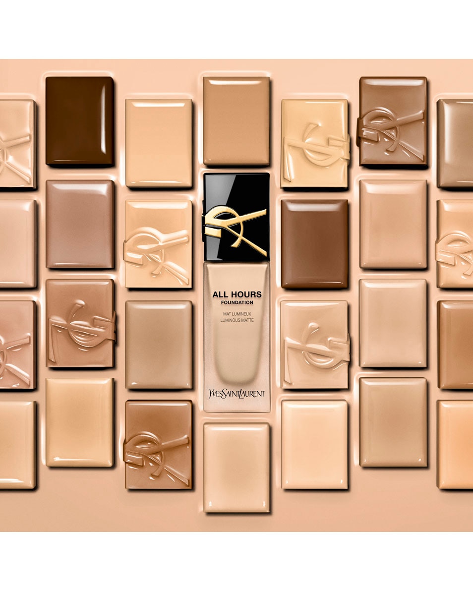 YVES SAINT LAURENT All Hours Matte Fond De Teint Mat Lumineux LN4 - Light Neutral 4 5