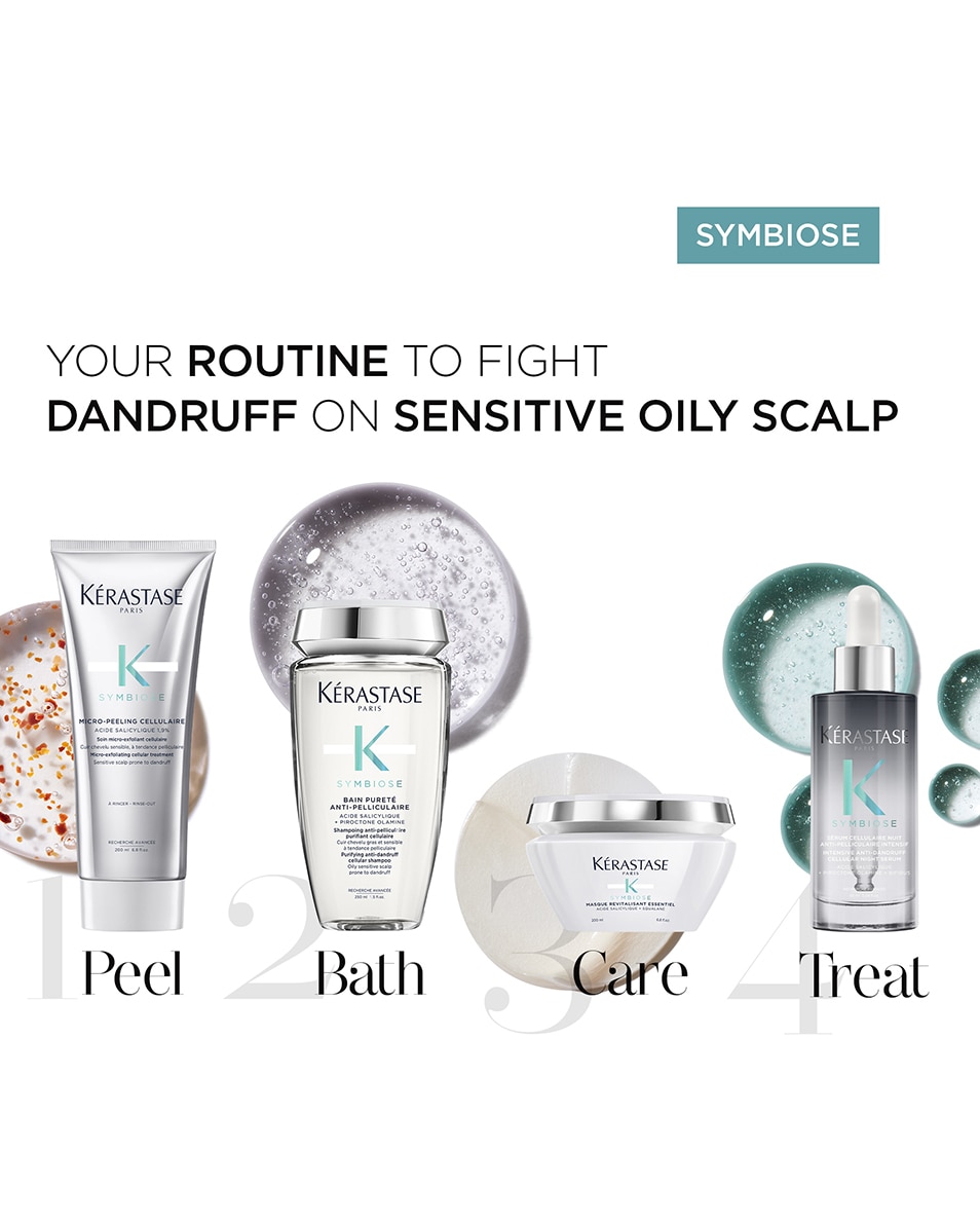 KÉRASTASE SYMBIOSE SERUM CELLULAIRE NUIT ANTI-PELLICULAIRE INTENSIF Soin de Nuit Régénérateur Anti-Pelliculaire Intensif 90 ML 5