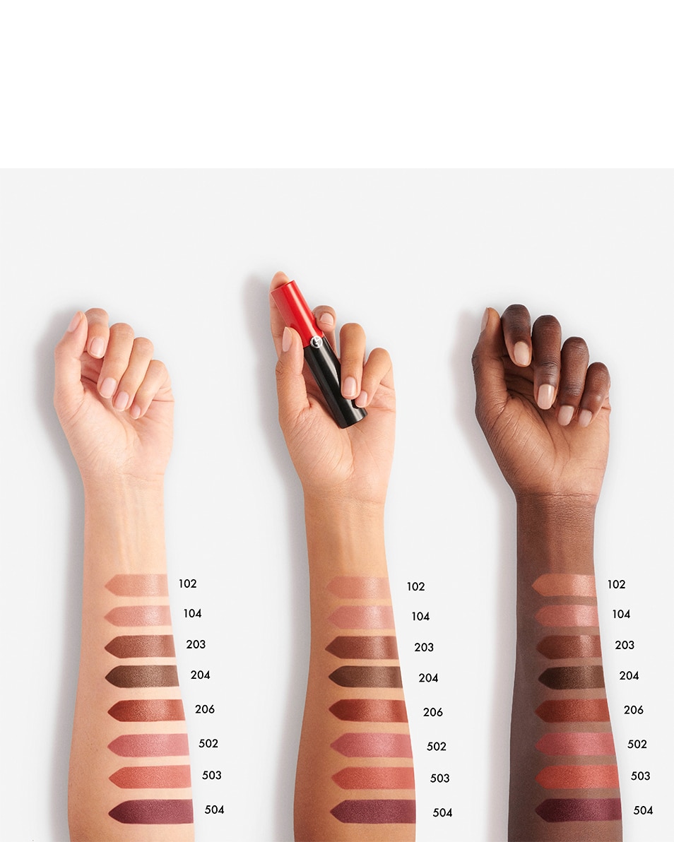 ARMANI BEAUTY LIP POWER LEVRES - ROUGE À LÈVRES 214 - FREE 5