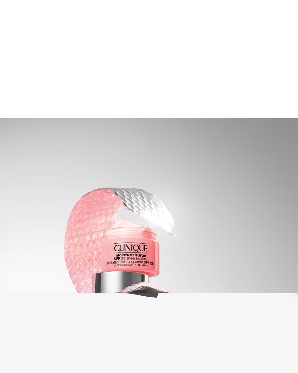 CLINIQUE MOISTURE SURGE™ BROAD SPECTRUM SHEER HYDRATOR CRÈME DE JOUR & NUIT HYDRATANTE SPF25 – RAFRAÎCHIT 50 ML 5