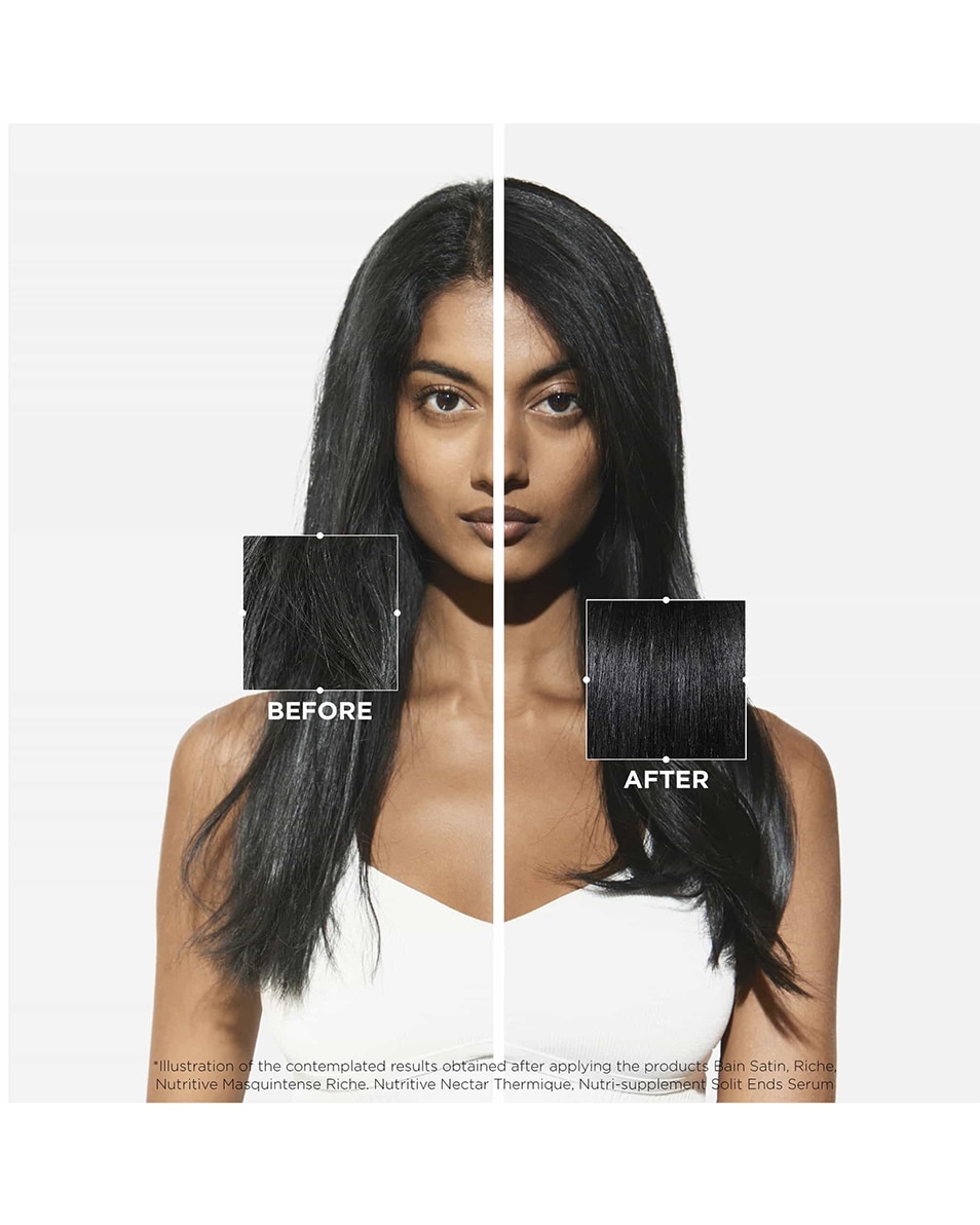 MASQUE LÉGER ULTRA-NUTRITIF, CHEVEUX TRÈS SECS MOYENS/ÉPAIS