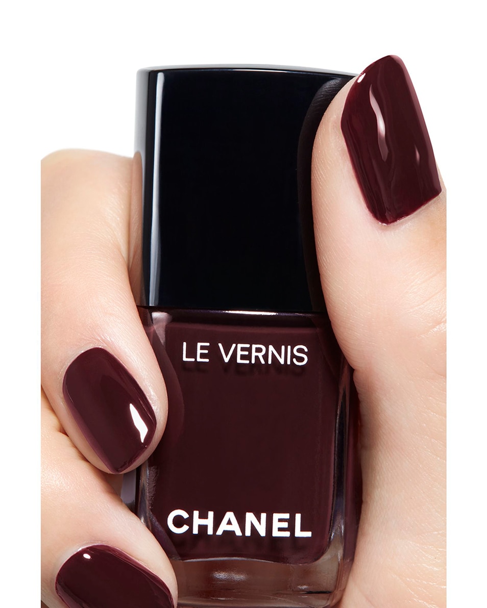 CHANEL LE VERNIS LONGUE TENUE 155 ROUGE NOIR 5