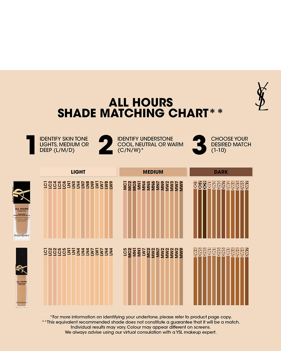 YVES SAINT LAURENT ALL HOURS CORRECTEUR LN4 - Light Neutral 4 5