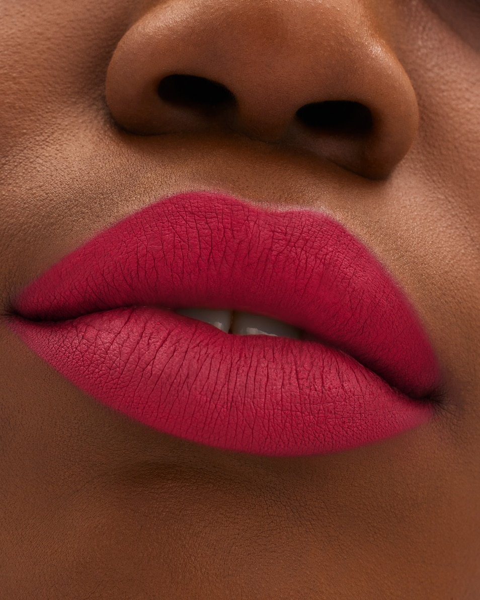 M.A.C LOCKED KISS LIPSTICK ROUGE À LÈVRES LIQUIDE MAT - COUVRANCE TOTAL TABOO 5