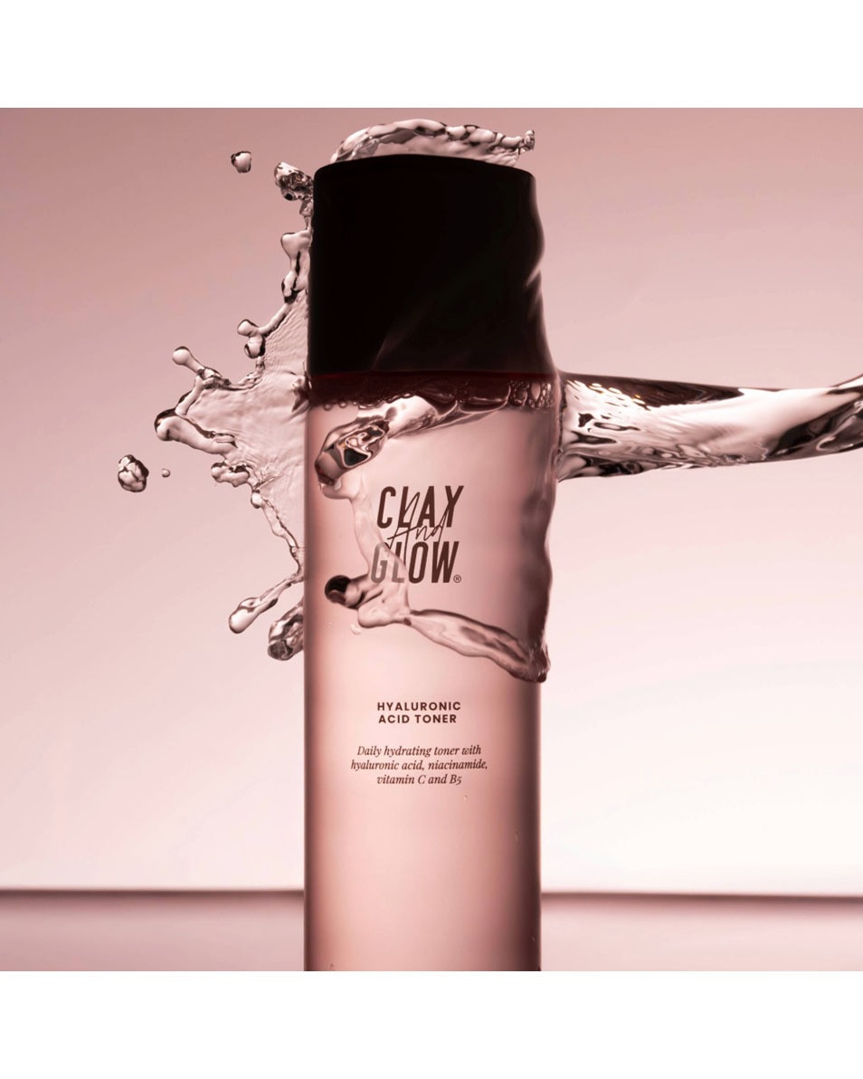 CLAY AND GLOW Cleansing + Hydrating Toner à l'acide hyaluronique 150 ML 4