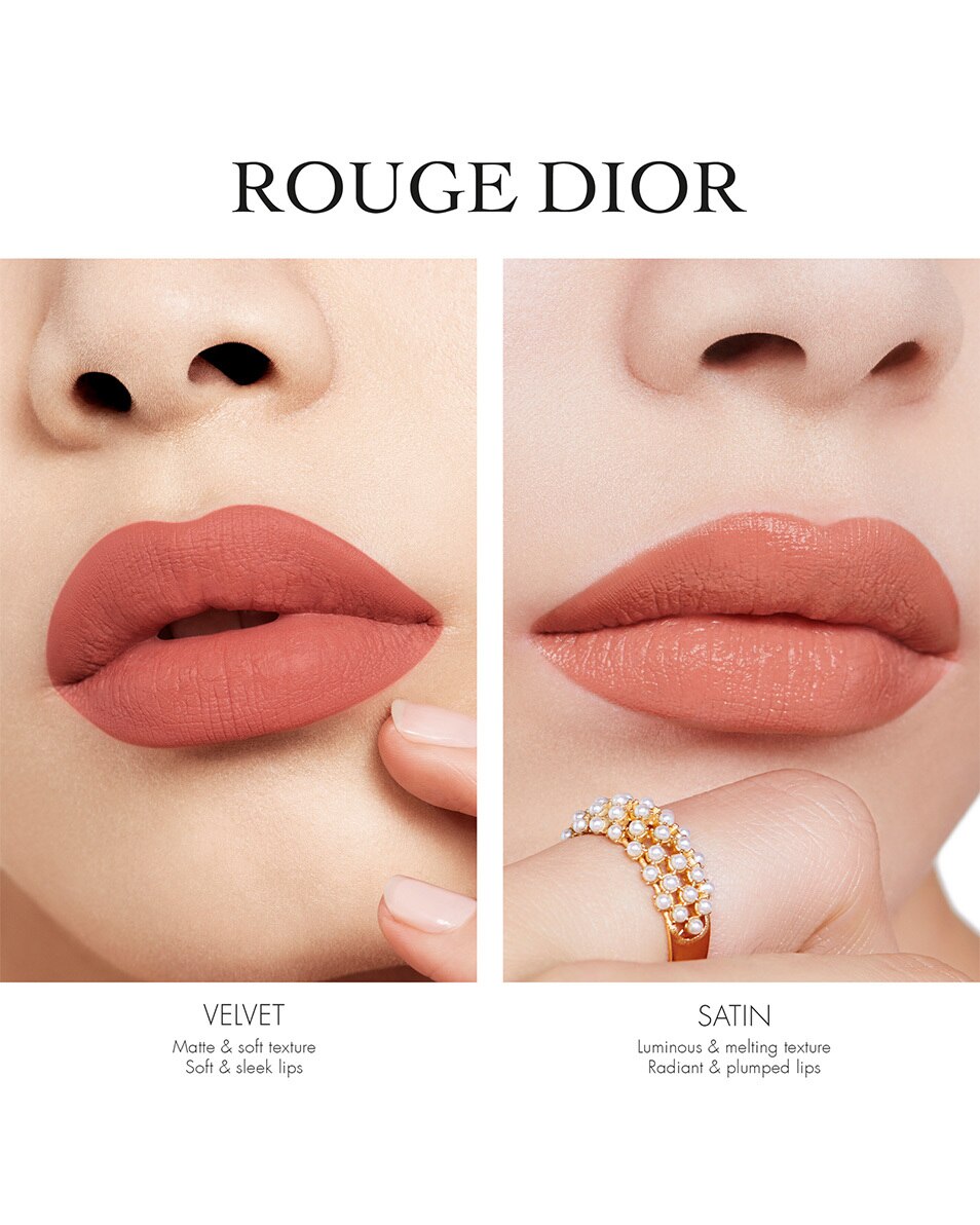 DIOR Rouge Dior Rouge à lèvres - confort et longue tenue SATIN - 240 J'ADORE 5