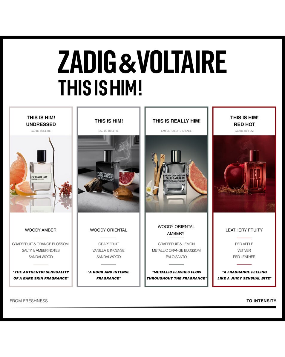ZADIG&VOLTAIRE This is him! This is Really Him! Eau de toilette intense 50 ML