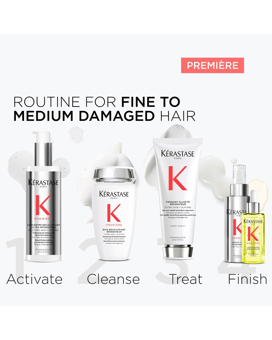 KÉRASTASE Première Fondant Fluidité Réparateur Après-shampooing réparateur pour cheveux abîmés 200 ML 5