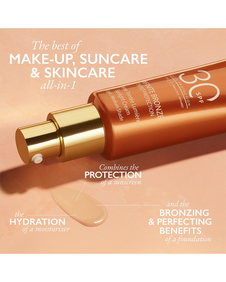LANCASTER Infinite Bronze Crème Solaire Protectrice Teintée SPF 30 Moyenne/Foncée 50 ML 5