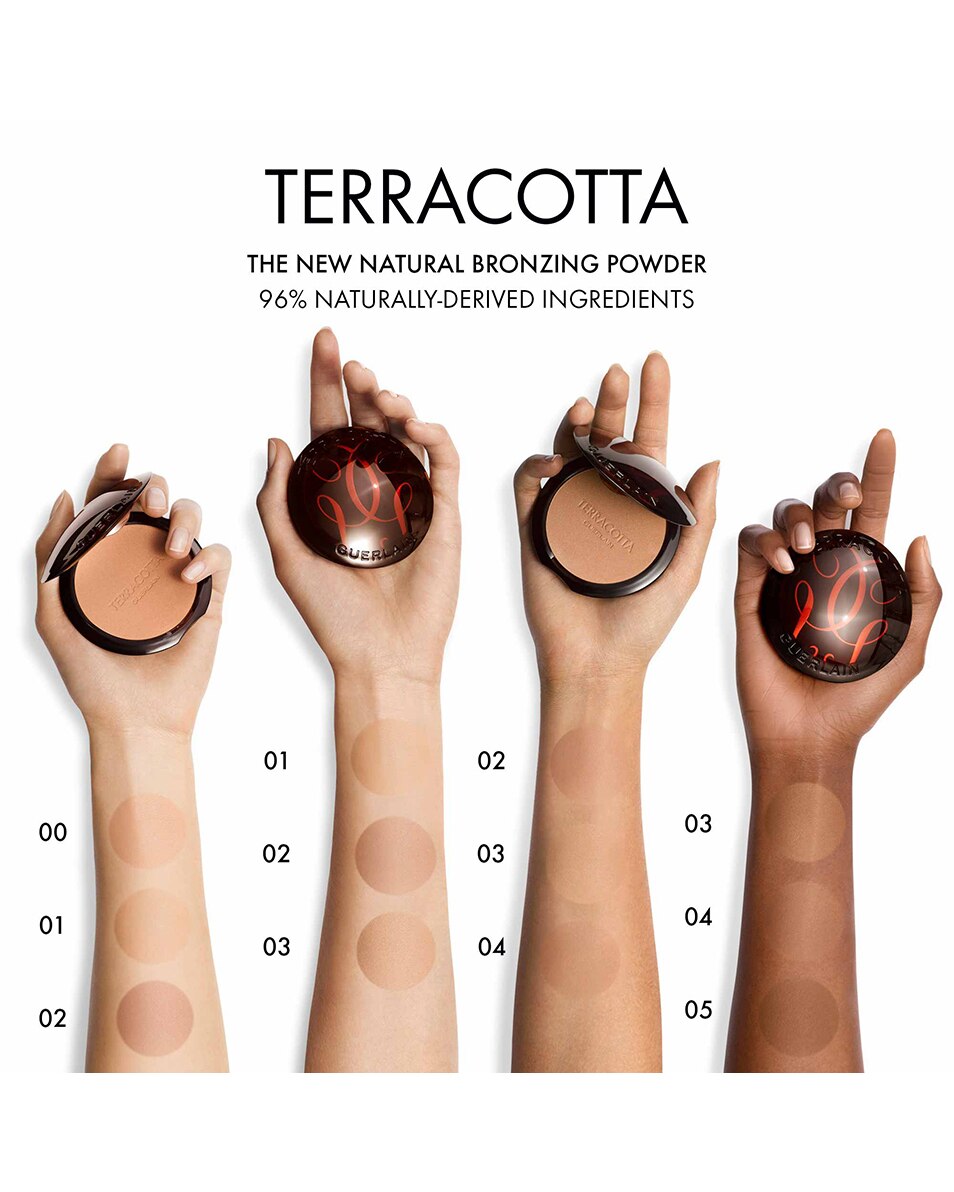 GUERLAIN Terracotta La Poudre Bronzante - Recharge 04 Foncé Rosé 5