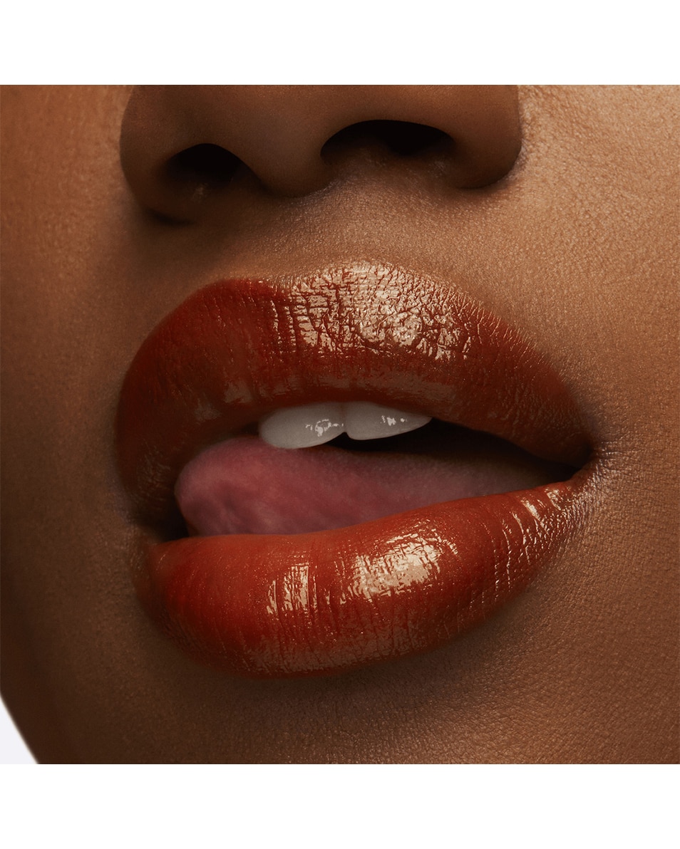 M.A.C Lustreglass Sheer-Shine Lipstick Transparente & brillant - fini lumineux & longue tenue Obviously