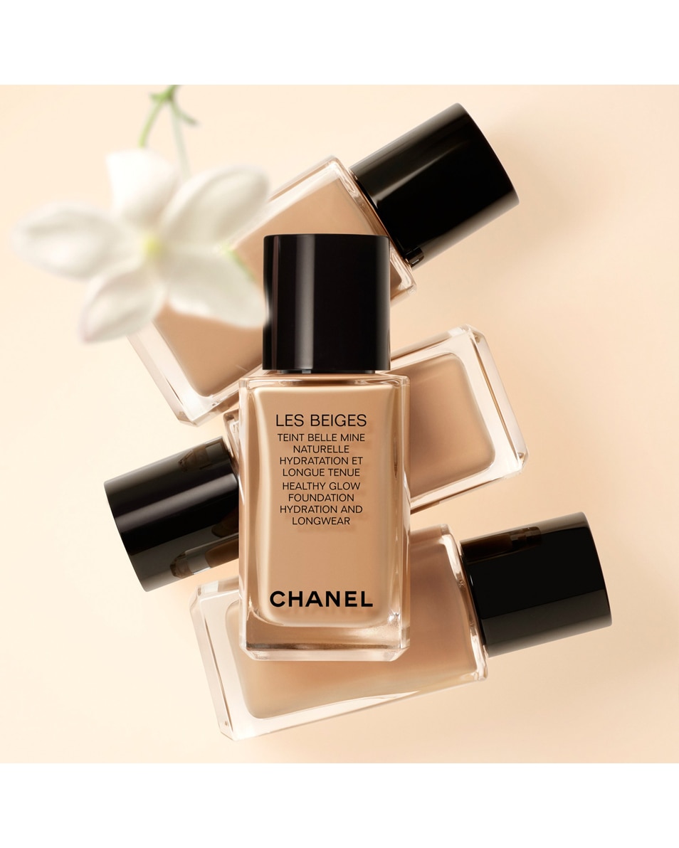 CHANEL LES BEIGES FOND DE TEINT TEINT BELLE MINE NATURELLE HYDRATATION ET LONGUE TENUE BO33 5