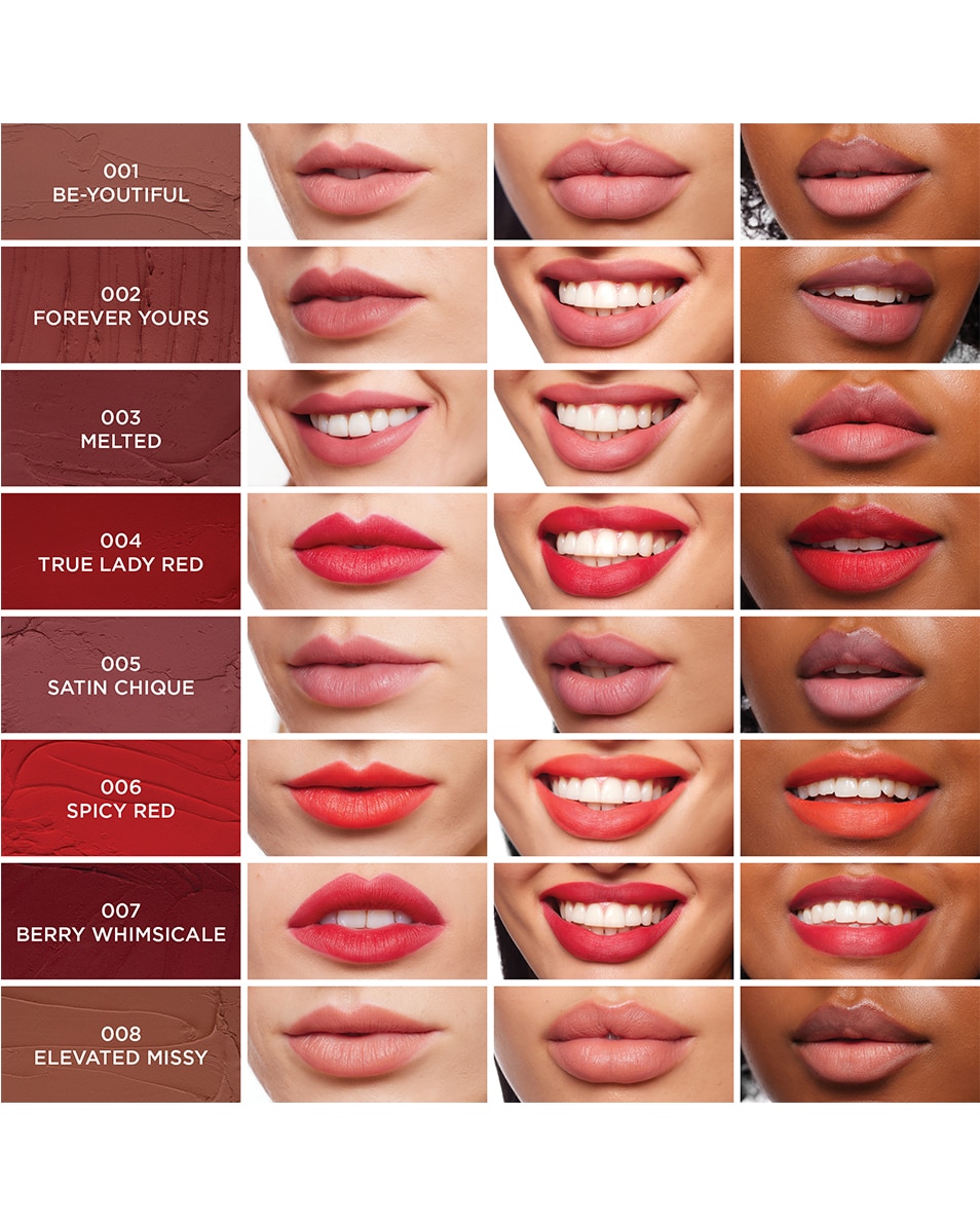 BE Creative Make Up Color Blend Rouge à lèvres mat longue tenue 8h N001 BE-YOUTIFUL 5