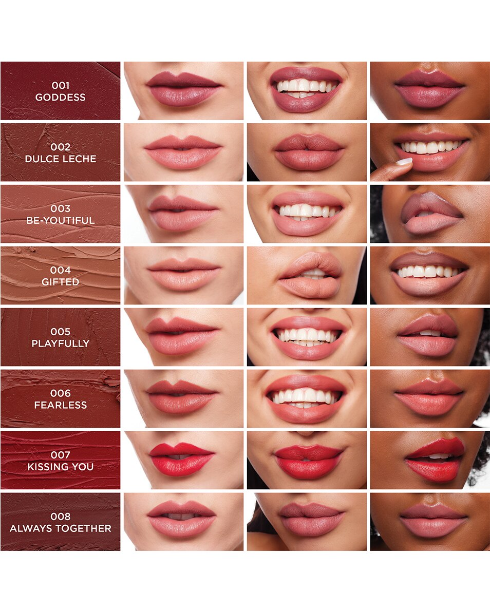 BE Creative Make Up Color Blend Rouge à lèvres satiné hydratant et longue tenue N002 DULCE LECHE 5