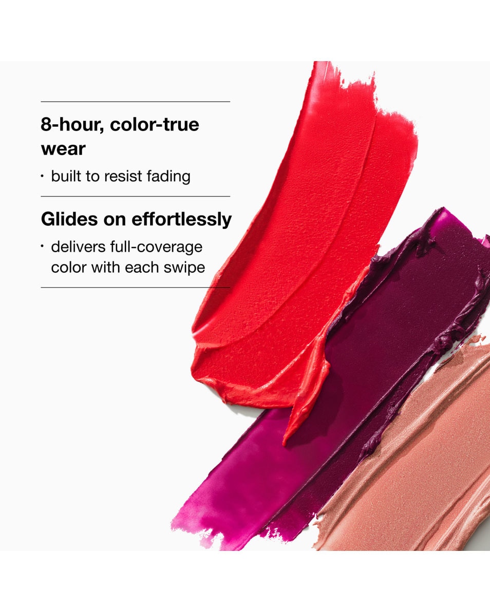 CLINIQUE Pop™ Longwear Lipstick Rouge à lèvres - pigmenté & couvrance totale Poppy Pop 5