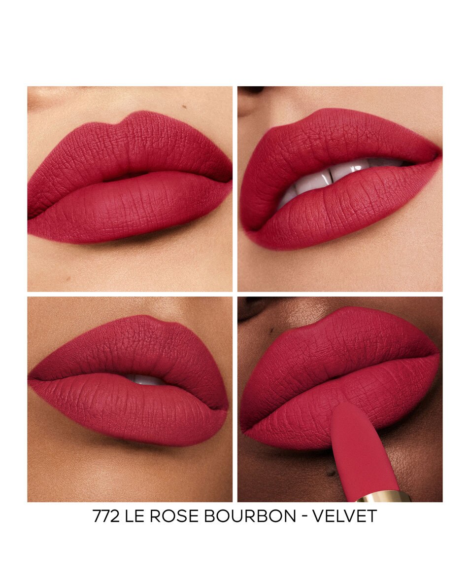 GUERLAIN Rouge G La recharge - Le rouge à lèvres soin personnalisable 772 LE ROSE BOURBON – VELVET 5