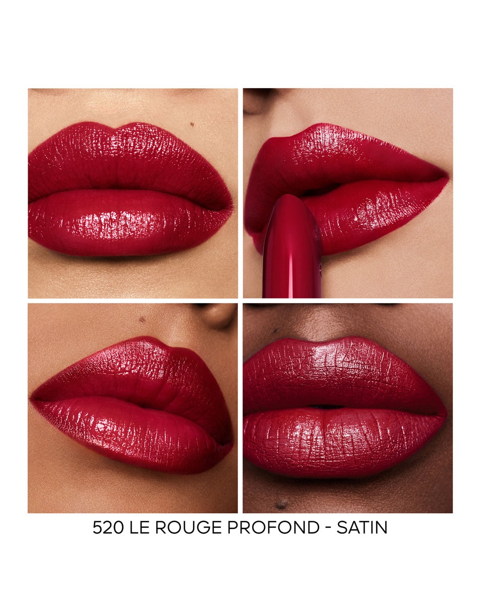 GUERLAIN Rouge G La recharge - Le rouge à lèvres soin personnalisable 520 LE ROUGE PROFOND - SATIN 5