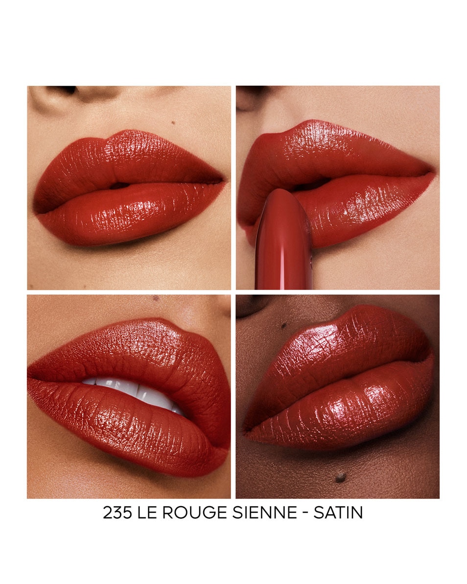 GUERLAIN Rouge G La recharge - Le rouge à lèvres soin personnalisable 235 LE ROUGE SIENNE - SATIN 5