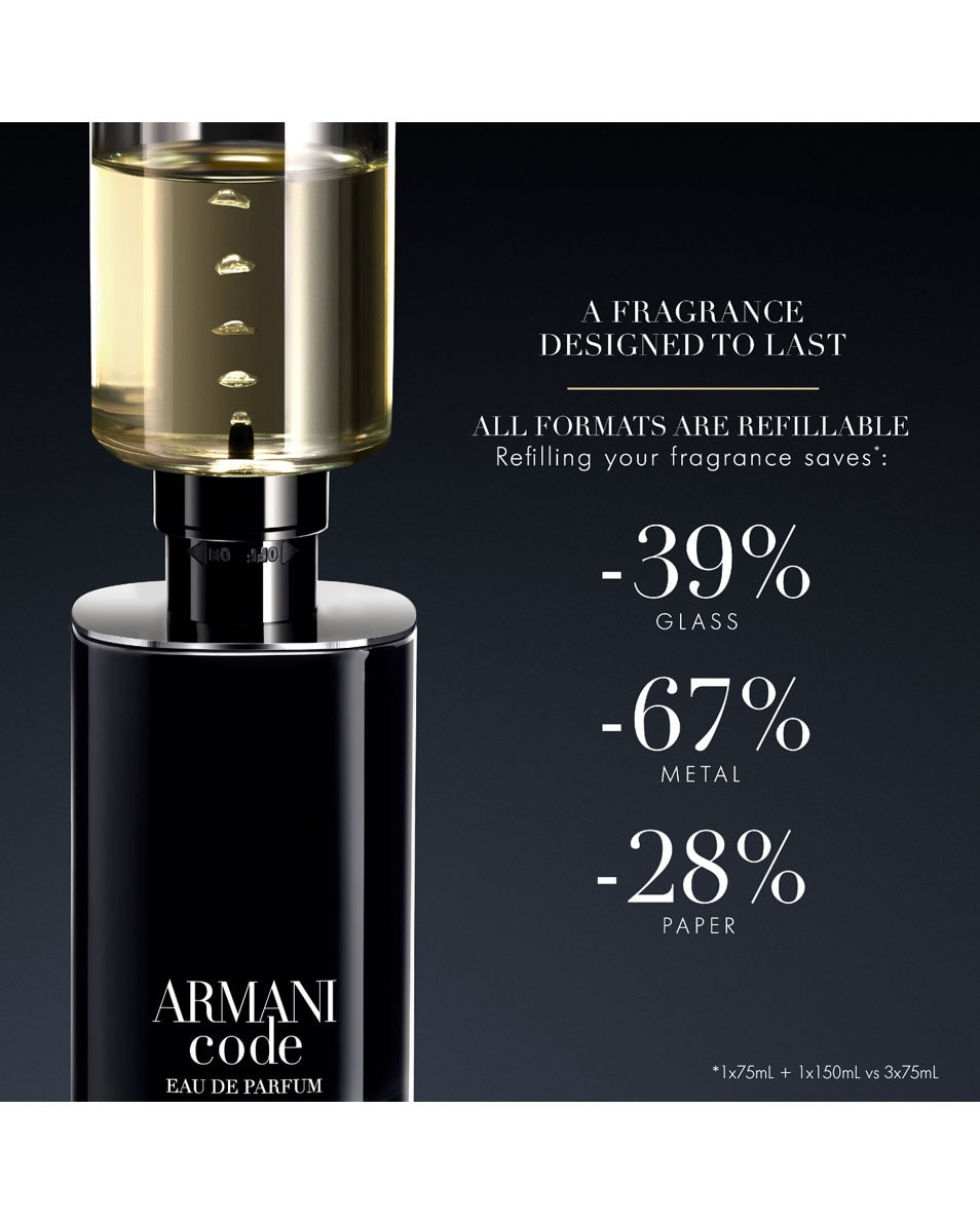ARMANI Code Eau De Parfum - Parfum Rechargeable Homme 50 ML 5