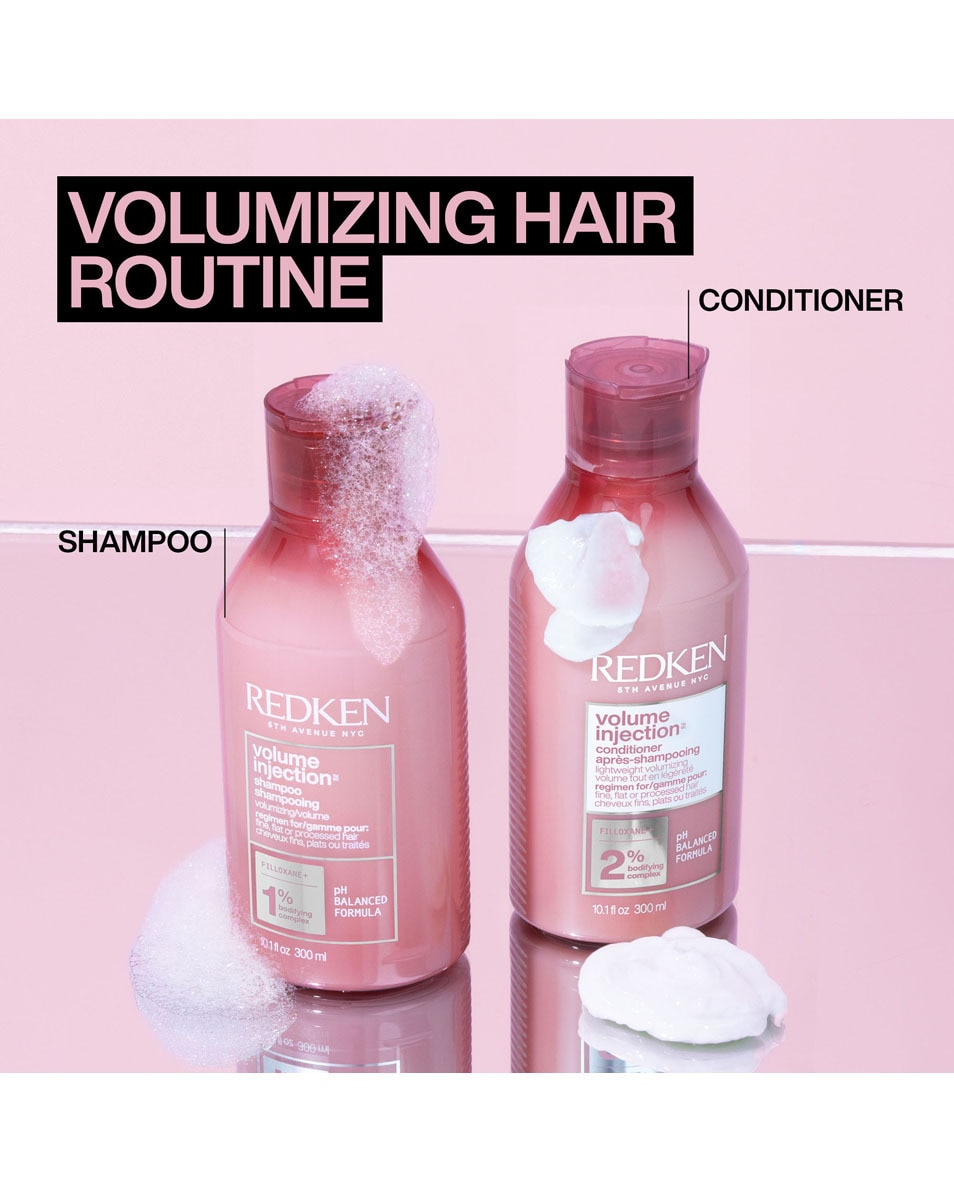 REDKEN Volume Injection Après-shampooing - pour cheveux fins et plats 300 ML 5