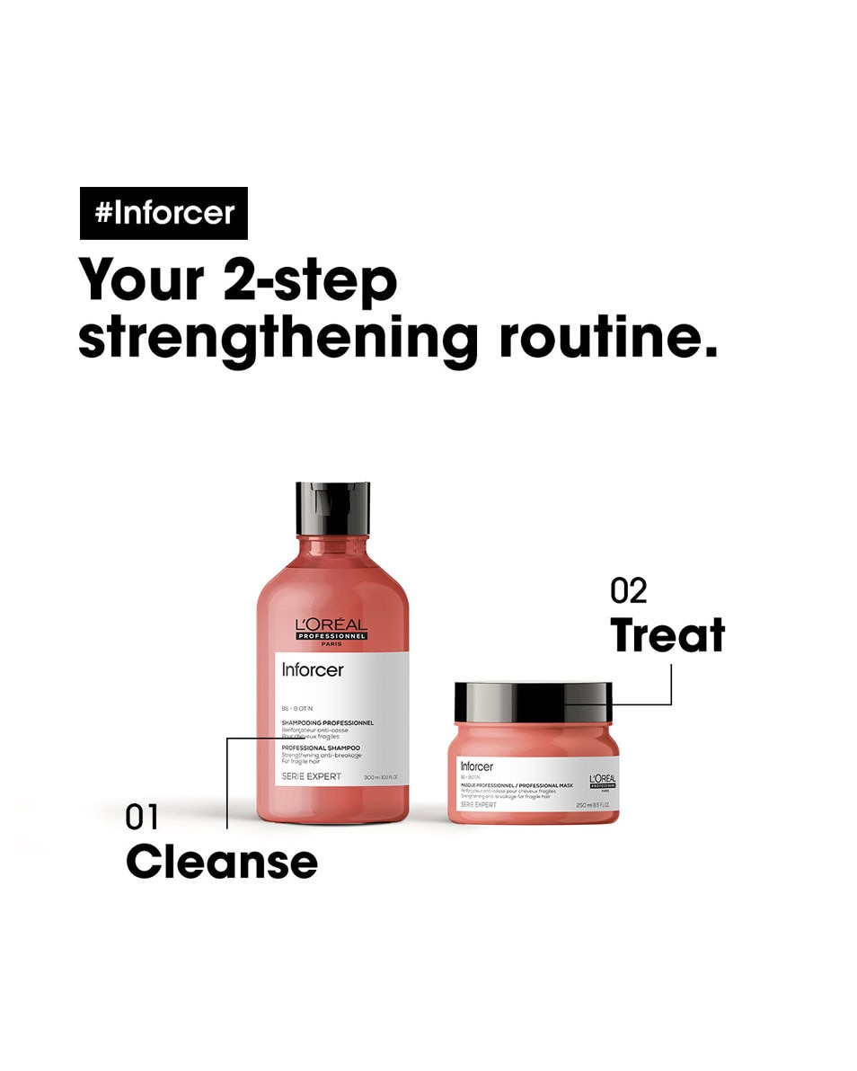 L'OREAL PROFESSIONNEL Inforcer Shampooing anti-casse pour cheveux cassants 300 ML 5