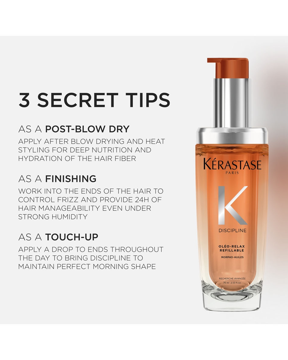 KÉRASTASE L’Huile Oléo-Relax Huile capillaire anti-frisottis - pour cheveux indisciplinés 75 ML 5