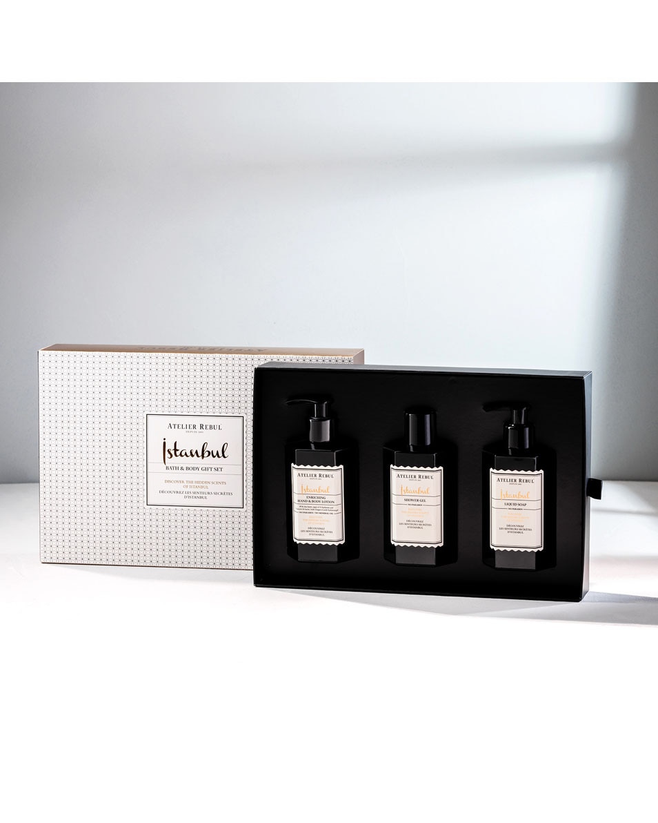ATELIER REBUL Istanbul Coffret bain et corps 3 ST 3