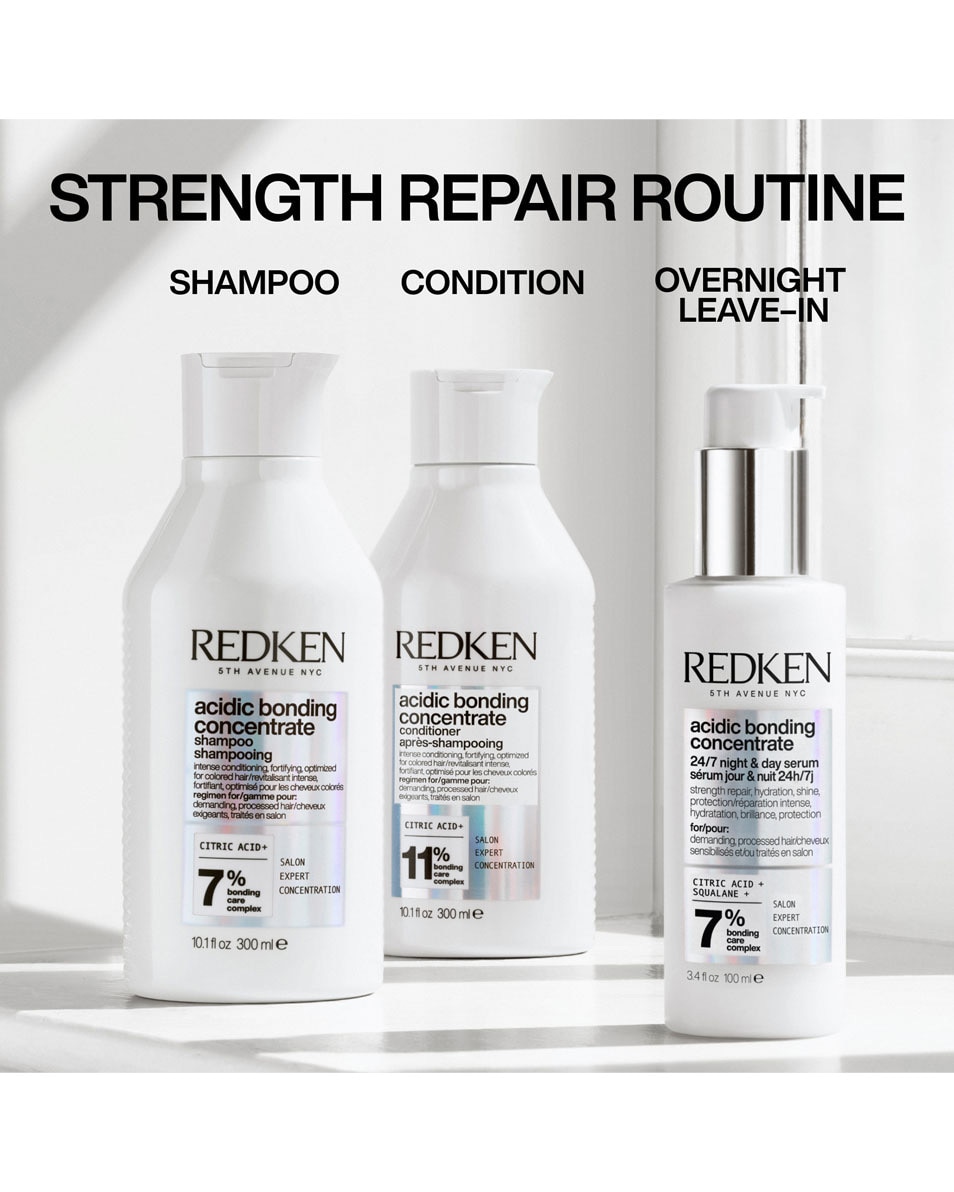 REDKEN Acidic Bonding Concentrate 24/7 night & day serum - pour cheveux ab m s 100 ML 5