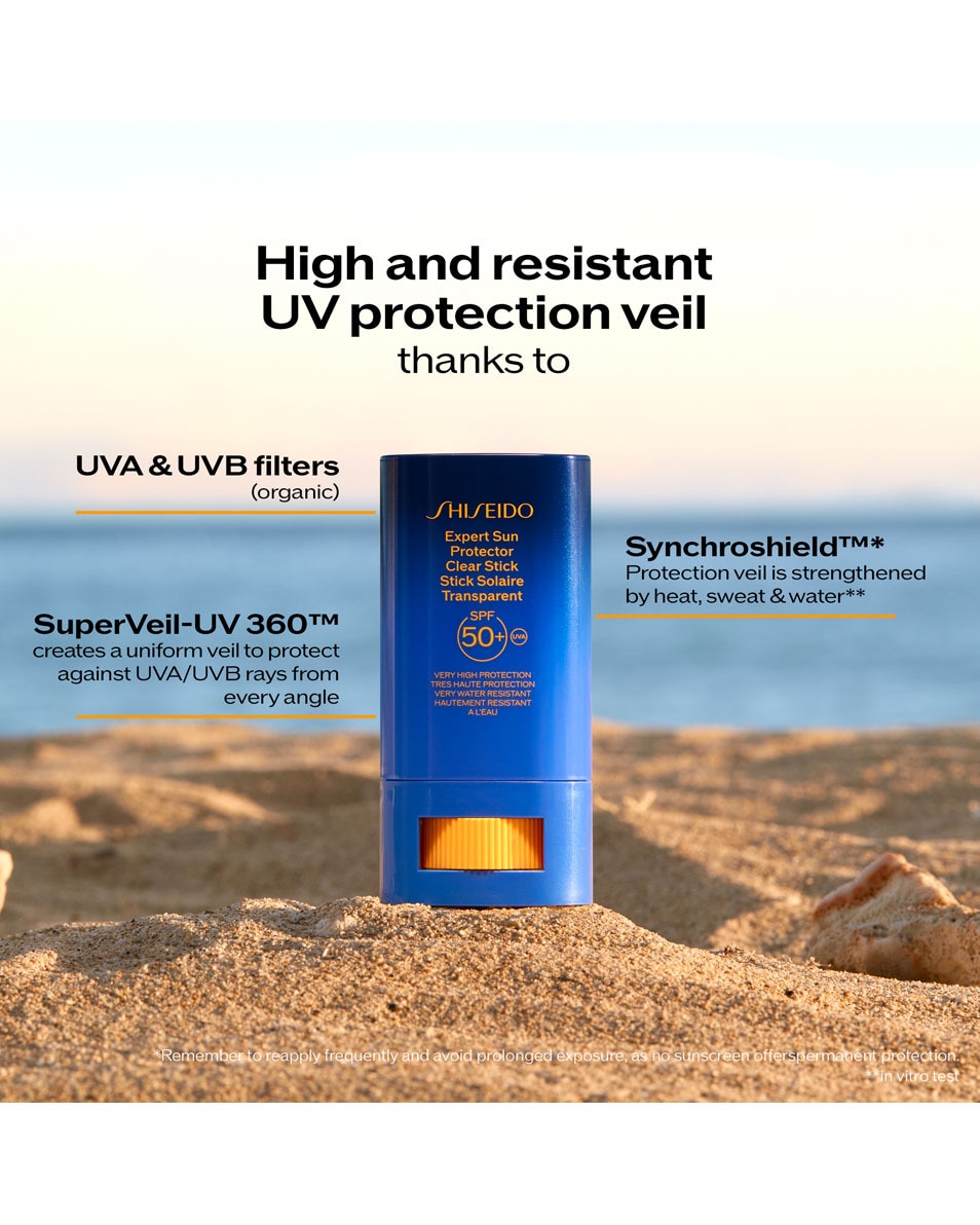 Stick Solaire Transparent SPF50+