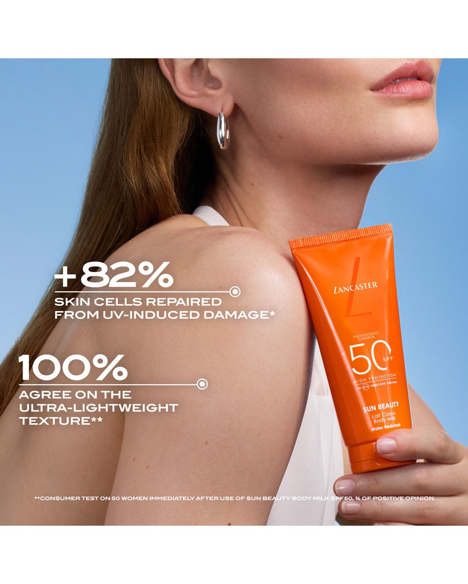 LANCASTER Sun Beauty Lait Corps SPF50 400 ML 5