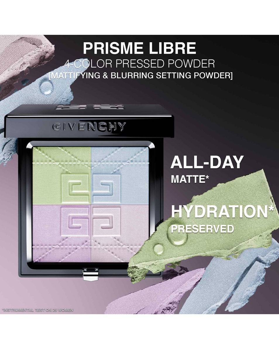 GIVENCHY COSMETICS PRISME LIBRE POUDRE COMPACTE FIXATRICE MATIFIANTE ET FLOUTANTE H01 5