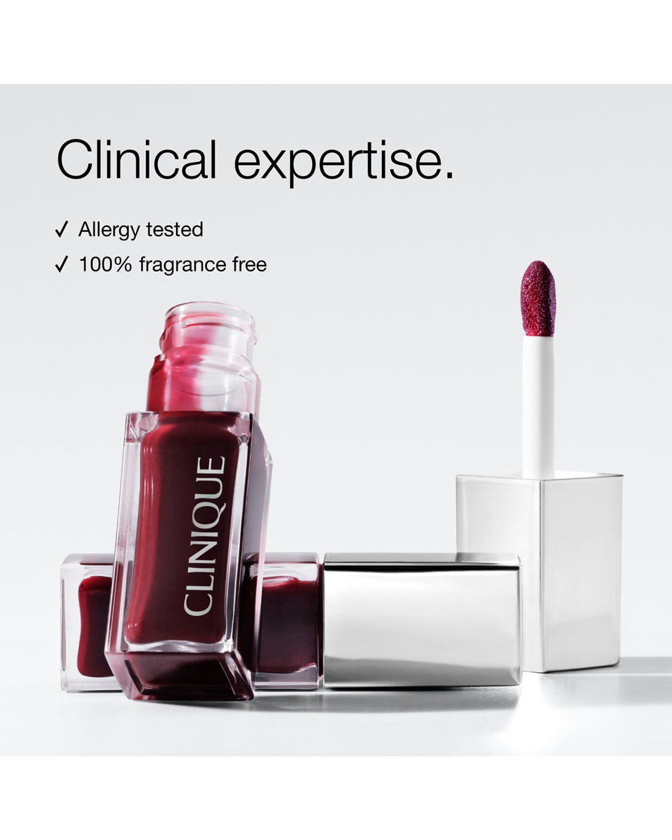 CLINIQUE Clinique Pop Lip + Cheek Oil huile à lèvres Nude Honey 5
